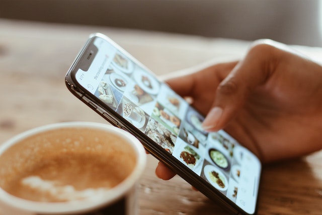 Instagram in the morning